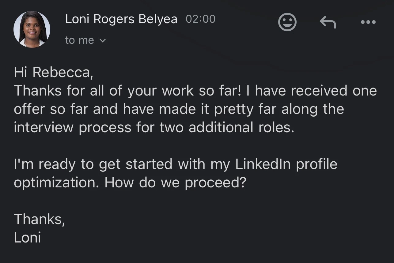 Original client proof from Loni Rogers Belyea